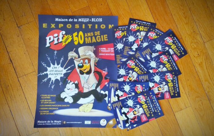 Affiche & Flyers - Exposition Pif Gadget Affiche & Flyers - Exposition Pif Gadget