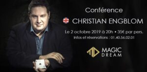 Conférence de Christian ENGBLOM (75) @ Magic Dream