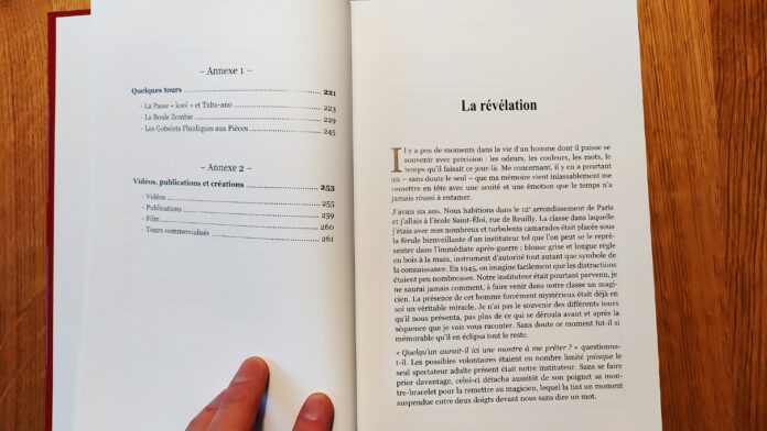 Sommaire de Couverture de Comme par Magie de Pierre Switon