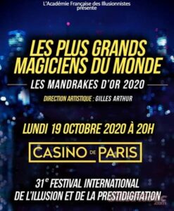31e Mandrakes d'Or 2020 (75) @ Le Casino de Paris