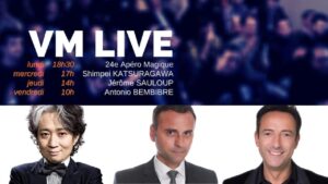 VM Live Shimpei KATSURAGAWA, Jérôme SAULOUP & Antonio BEMBIBRE