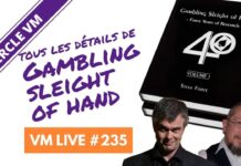 Gambling Sleight of Hand avec Jean-Jacques Sanvert & Yann HARDY