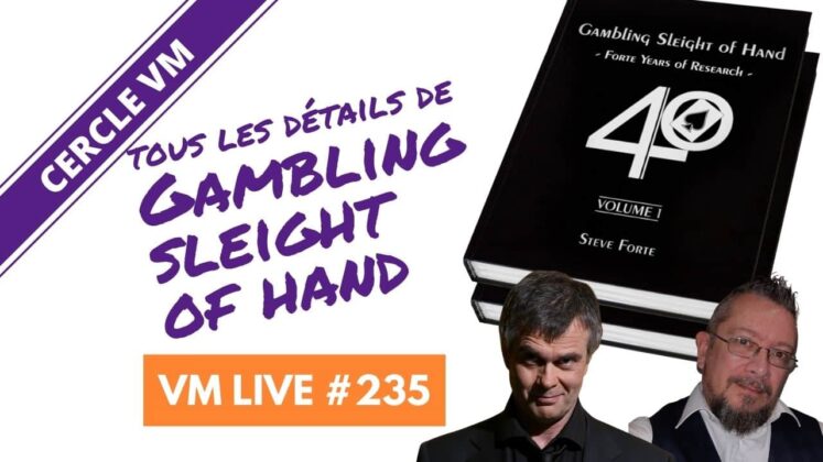 Gambling Sleight of Hand avec Jean-Jacques Sanvert & Yann HARDY
