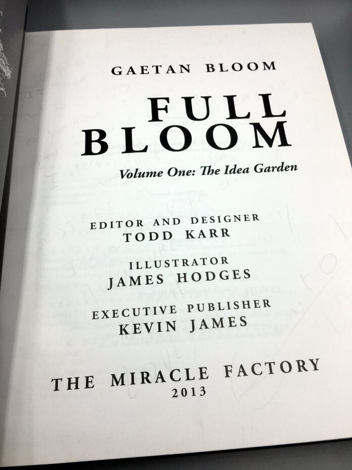 Full BLOOM de Gaëtan BLOOM