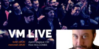 VM Live Apéro Magique #36 Rick HOLCOMBE