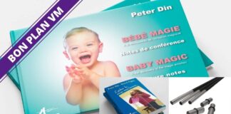 Bébé Magie de Peter DIN pile