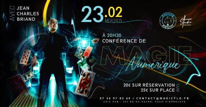Conférence magie numérique de Jean-Charles BRIAND (95)