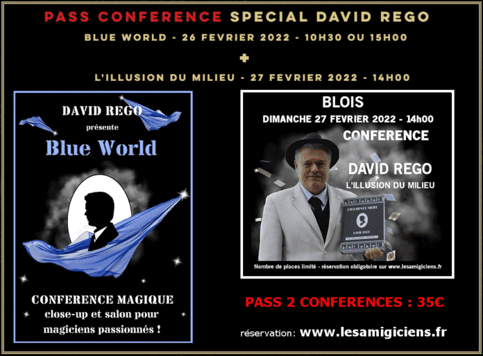 Conférence BLue World de David REGO