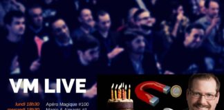 VM Live Apéro Magique #100 Aimants 1 Steve REYNOLDS