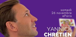 Conférence de Yannick CHRETIEN | samedi 26 novembre @paris