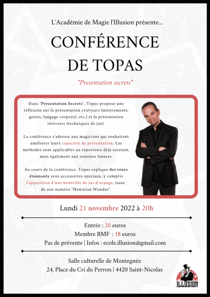 Affiche_Topas affiche topas