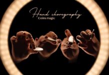 Hand Choregraphy (coin magic) Chorégraphie des mains