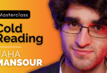 Masterclass Cold Reading de MANSOUR Taha