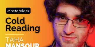 Masterclass Cold Reading de MANSOUR Taha