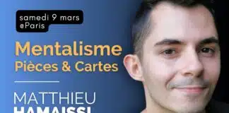 Mentalisme Cartes & Pièces de Matthieu Hamaissi
