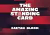 The Amazing Standing Card