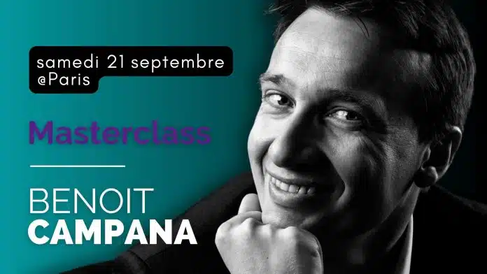 Benoit CAMPANA samedi 21 septembre mai @Paris Masterclass