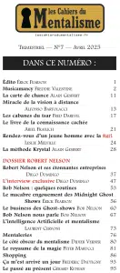 les cahiers du mentalisme bon plan vm