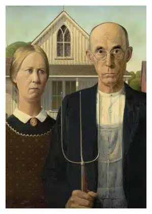 American Gothic de Grant WOOD
