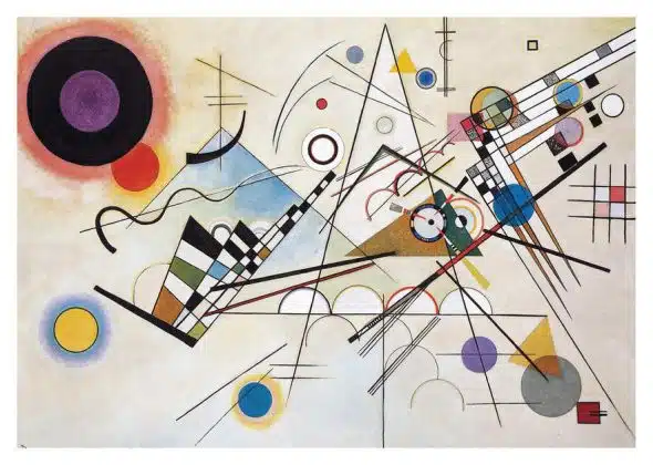 Composition 8 de Vassily KANDINSKY