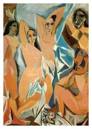 Les Demoiselles d’Avignon de Pablo PICASSO