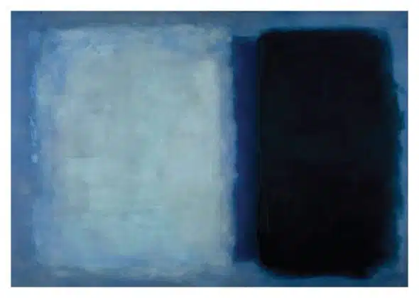 Green on Blue de Mark ROTHKO