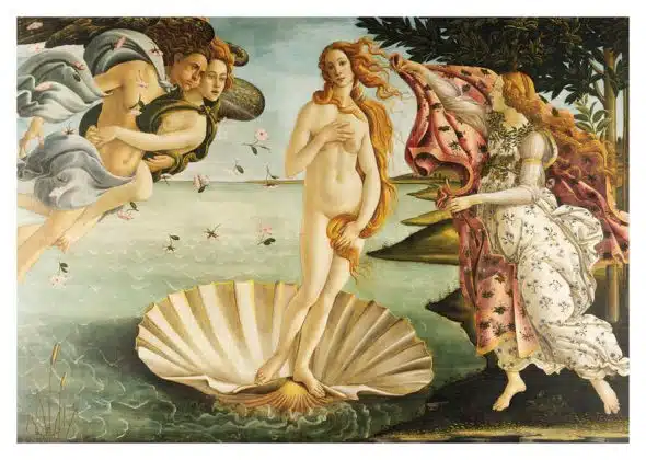 La Naissance de Vénus de Sandro BOTTICELLI