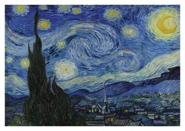 La Nuit étoilée de Vincent VAN GOGH