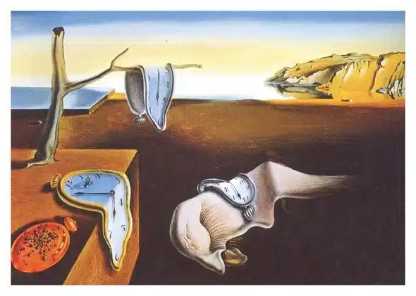 La Persistance de la mémoire de Salvador DALÍ