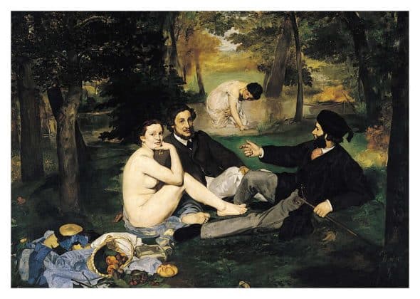 Le Déjeuner sur l’herbe de Édouard MANET c'art force de paul pichard