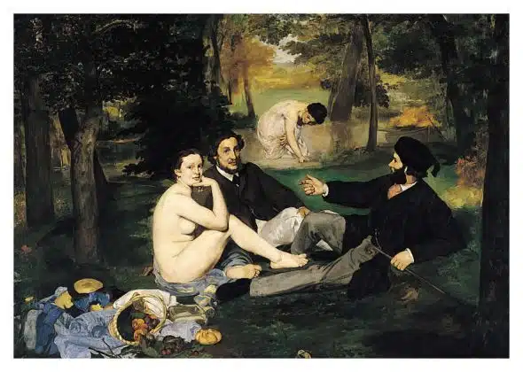 Le Déjeuner sur l’herbe de Édouard MANET c'art force de paul pichard