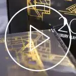 20’s – boîte de 4 jeux de cartes art déco édition limitée