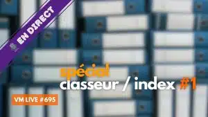 VM Live classeur index #1