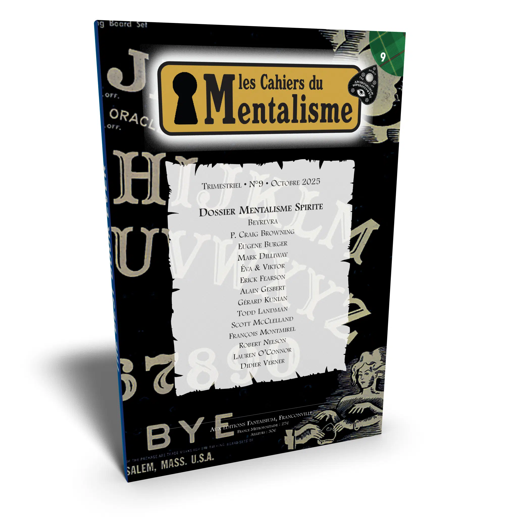 Cahiers du Mentalisme 9e | bon plan vm