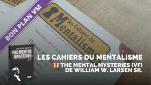 les cahiers du mentalisme | bon plan vm