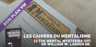 🔥 Un jeu chiffré 1900 offert pour le Black Magic – Les Cahiers du Mentalisme les cahiers du mentalisme | bon plan vm