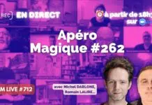 ✨ Rituels, cartes et cloches spirites… ce soir, c’est Apéro Magique ! vm live apéro magique #262