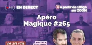 vm live apéro magique #265