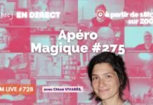 🍹✨ Apéro Magique #275 — Ce soir, magie, mémoire et littérature au programme ! vm live 728 apéro magique #275