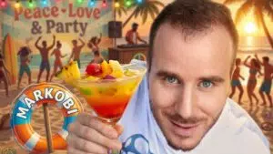 peace love & party de markobi | bon plan vm